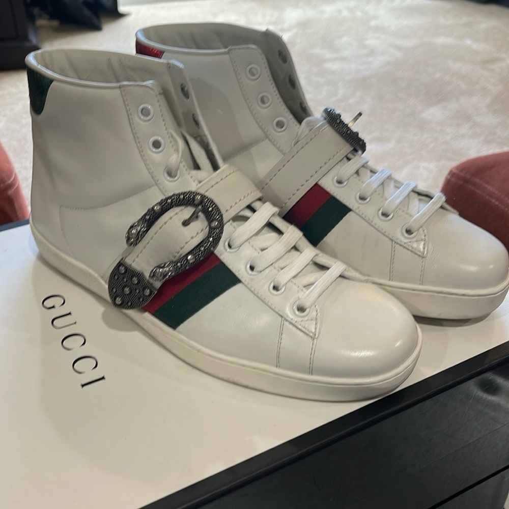 Mens Gucci Sneaker with Horsebit Strap